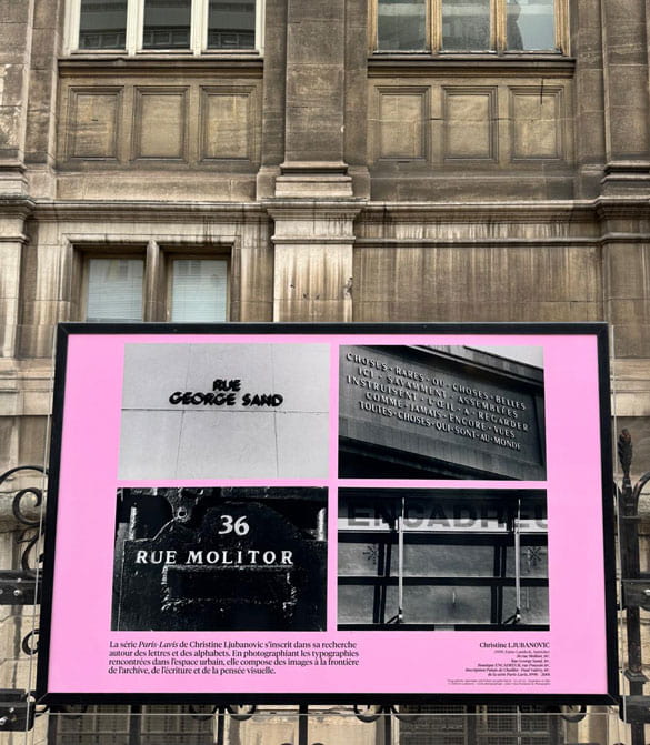 Paris en Vues Photo Exhibition Christine Ljubanovic